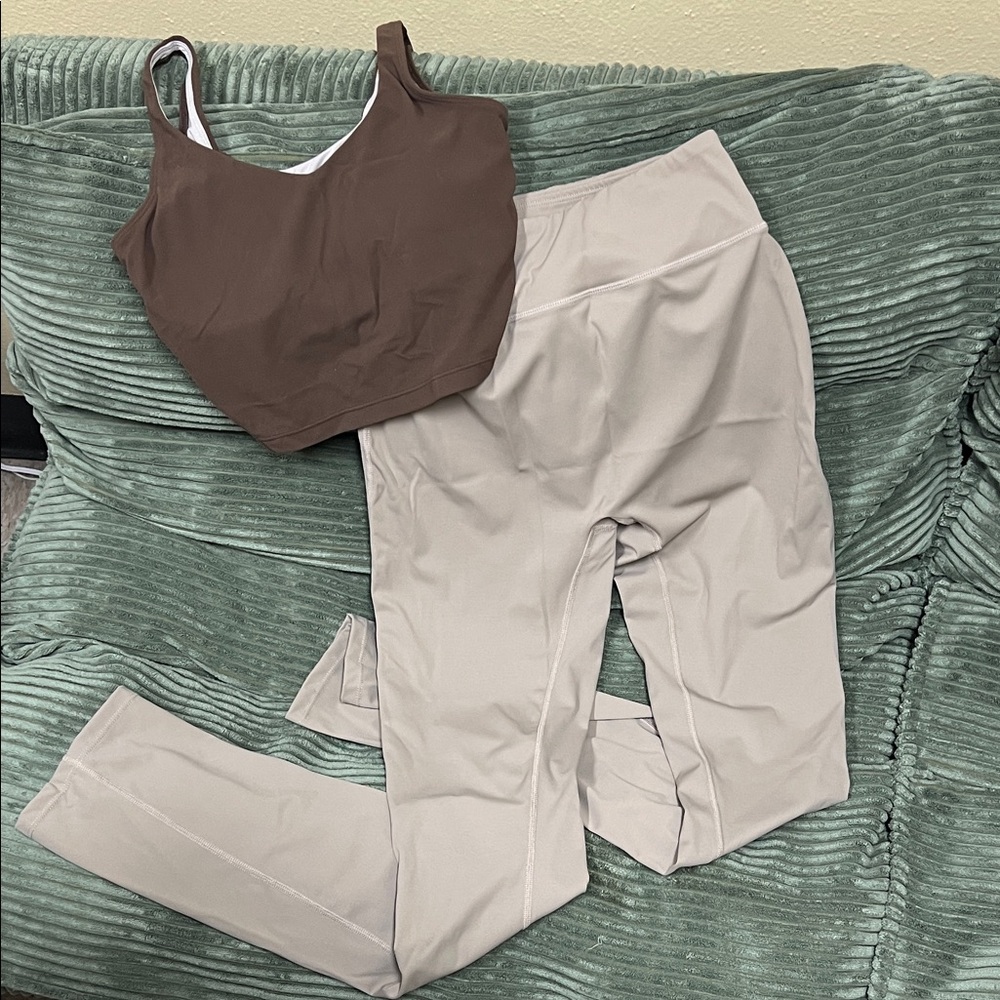 Glowmode + musera Elegant Cream Leggings for Women